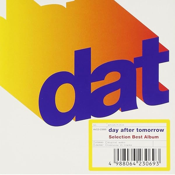 day　after　tomorrow　complete　best　DVD ライブ