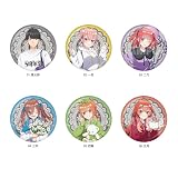 五等分の花嫁 グリッター缶バッジ 6個入りBOX