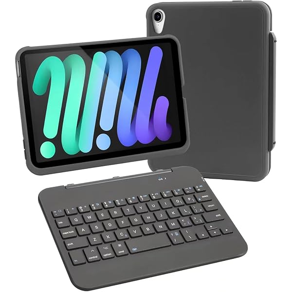 Amazon.co.jp: doqo iPad Mini 7 & Mini 6 ケース キーボード