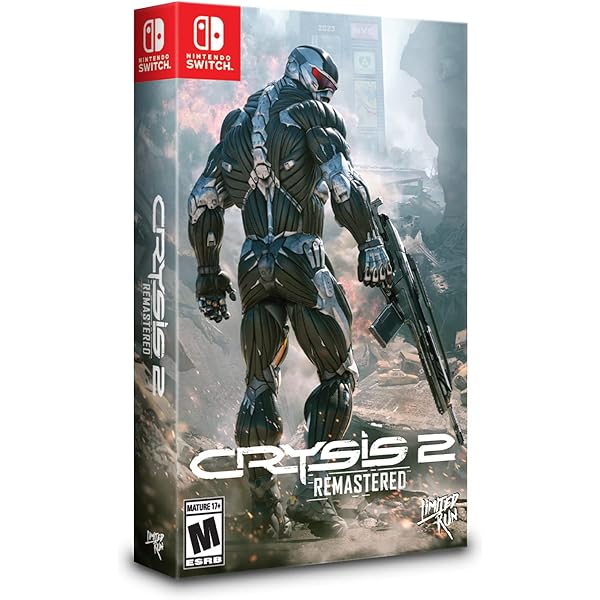Crysis Remastered 3 クライシス Switch 新品未開封 Crysis 3 Remastered with Bonus Art Card (Nintendo Switch, 2022