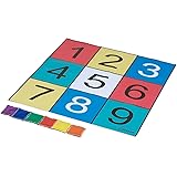TOEI LIGHT(トーエイライト) ターゲットプレイシート ストライク B-3597B (約)シート90×90cm、ビーンズバッグ9×9.5cm