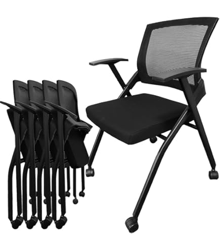 Amazon | axona AICHI ミーティングチェア・多目的チェア 収納タイプ