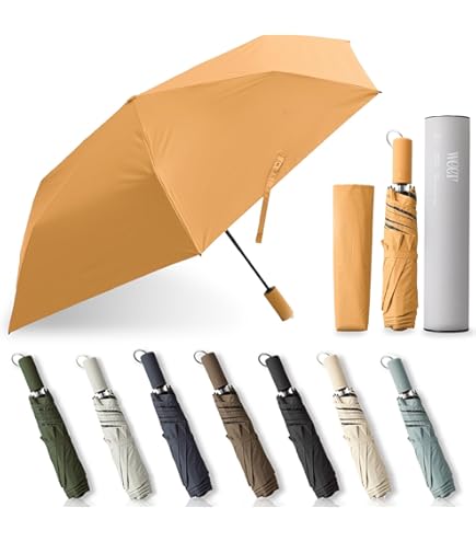 Amazon.co.jp: Ado 傘 モナ・リザの横顔 晴雨兼用 折りたたみ