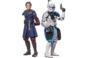 【Amazon.co.jp限定】ハズブロ（Hasbro）スター・ウォーズ STAR WARS ブラックシリーズ アナキン・スカイウォーカー＆クローン・キャプテン・レックス、スター・ウォーズ プレミアムコレクション用 15 cm アクションフィギュア
