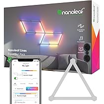 Amazon | Nanoleaf(ナノリーフ) Lines 60° 拡張パック 3本入り 簡単