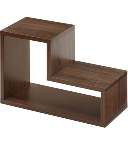 Amazon｜アジアン家具 バリ家具 ♪AR 原木ナチュラル4段ラック（M