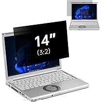 Amazon | 14インチ 3:2 覗き見防止フィルム ノートパソコン