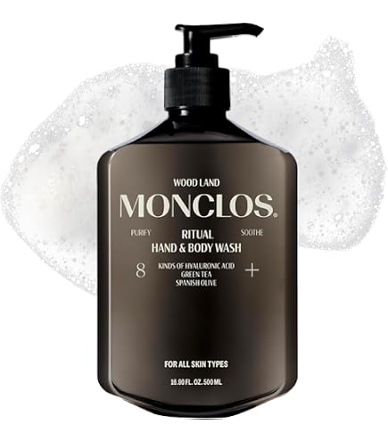 Amazon | MONCLOS Ritual Moisture Body Lotion 500ml - Hydrating pH