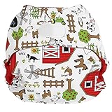 Imagine Baby Products Pocket Hook and Loop Diaper, Barnyard Jam by Imagine Baby Products