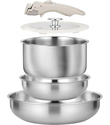 Amazon.co.jp: ステンレス鍋 スナッキーセット キャセロール14cm