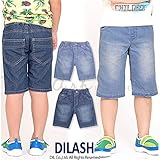 (ディラッシュ) DILASH初夏'16/デニムハーフパンツ 110 サックス
