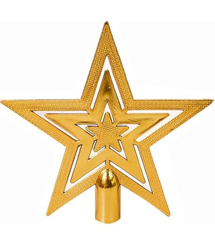 ★クリスマスツリーペンダント 装飾ツリートップ スター クリスマスツリートップ 3Dトップスター ツリートップ オーナメント単品 コンパクト おしゃれ