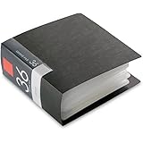 BUFFALO CD&DVDファイルケース ブックタイプ 36枚収納 ブラック BSCD01F36BK