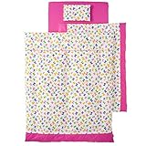 ベビー布団 洗える組ふとん10点セット HannaHula（ちょうちょ）ハンナフラ 日本製 掛け布団・肌布団・枕手洗いOK