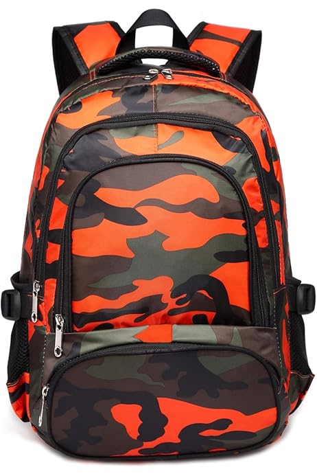 camo girls backpack