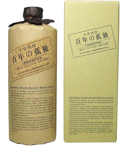 720ml2本セット！百年の孤独 焼酎 樽熟成 Amazon.co.jp: 黒木本店 百年の孤独 樽熟成 麦焼酎 40度 720ml : 食品