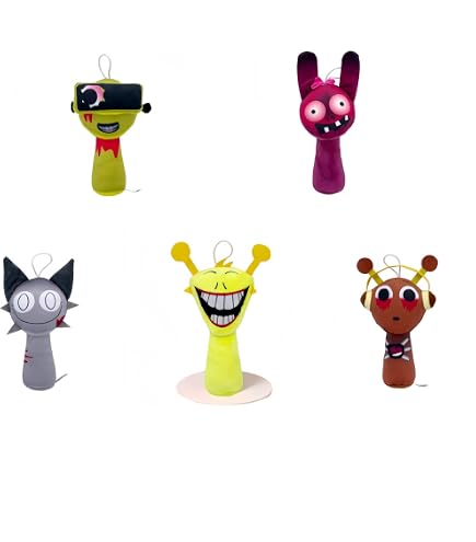 Amazon.co.jp: スプランキー ぬいぐるみ セット - 20cm Sprunky Plush