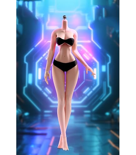 Amazon | ORIELOAN 1/6スケール 女性 アクションフィギュア ボディ、12