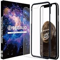 Amazon | 【ゴリラガラス】【ガイド枠付き】BEGALO iPhone 11