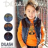 (ディラッシュ) DILASHリバーシブルボアベスト/秋 90 プリント