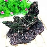 アクアリウム オブジェ 海底の戦列艦 水槽装飾 テラリウム オーナメント 熱帯魚【並行輸入品】
