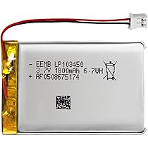 キャンプ用品 Amazon | DC 3.7V 2100mah 103450 充電可能リチウムポリマー電池