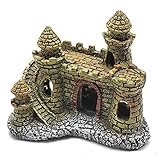 水槽用 オブジェ 水槽装飾/お洒落な小さなお城 アクアリウム インテリア/オーナメント 【並行輸入品】