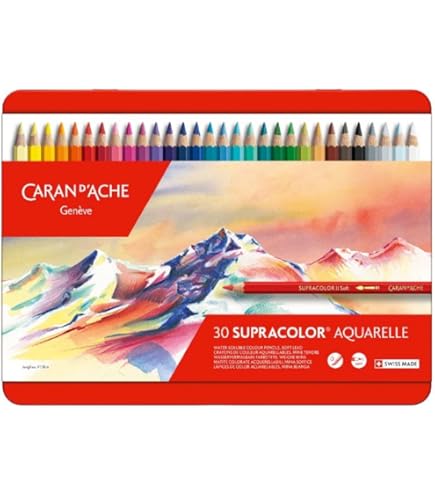 caran d'ache 油性 色鉛筆 30色 スイスカラー 油性色鉛筆 30色 | Caran d'Ache JP