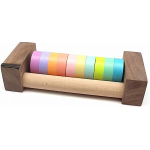 カモ井加工紙 mtDIRECT【在庫処分】ディスペンサーウォルナット復刻明るい色10色セット AMT10P003