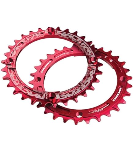 Bague Chaîne Stronglight VTT - Dural 5083 - 130 PCD - 38 Dents - 9/10 Vitesses - Argent