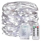 PUGU LED ライト イルミネーション デコレーション ガーデニング DIY 50球屋内 屋外 庭 結婚式 パーティ クリスマス Xmas ハロウィン 装飾 ストレート リモコン 防水 防滴