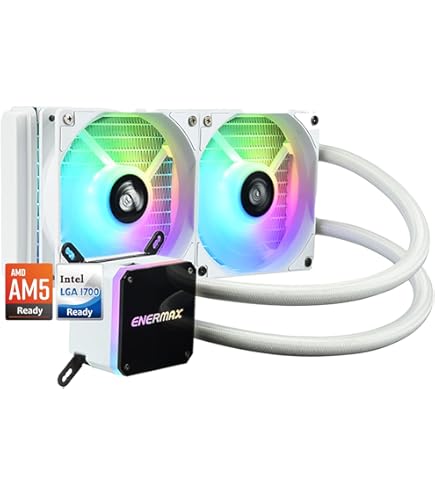 水冷CPUクーラー LIQMAXIII360mm ELC-LMT360-ARGB Amazon | ENERMAX アドレッサブル型RGB LED水冷CPUクーラー