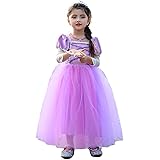 Amazon Cqdy ラプンツェル ドレス 子供 プリンセスドレス 塔の上のラプンツェル ディズニー姫ドレス キッズコスチューム 女の子ワンピース キッズドレス コスプレ衣装 発表会 ハロウィン 誕生日 クリスマスプレゼントに最適 100cm キッズコスチューム おもちゃ