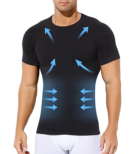 Amazon.co.jp: La-VIE(ラヴィ) 強圧 もっとすごいぞ加圧シャツ 白LL 3B