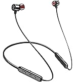 【令和最新版 Qualcomm Bluetooth 5.0 IPX7完全防水】Bluetooth イヤホン スポーツワイヤレスイヤホン 10時間連続再生 マグネット搭載 SBC＆AAC対応 マイク内蔵 ランニング用 ハンズフリー通話 二台接続可能 CVC8.0ノイズキャンセリング搭載 自動ペアリング EVIO 運動 ブルートゥース イヤホン Siri対応 iPhone/ipad/Android適用