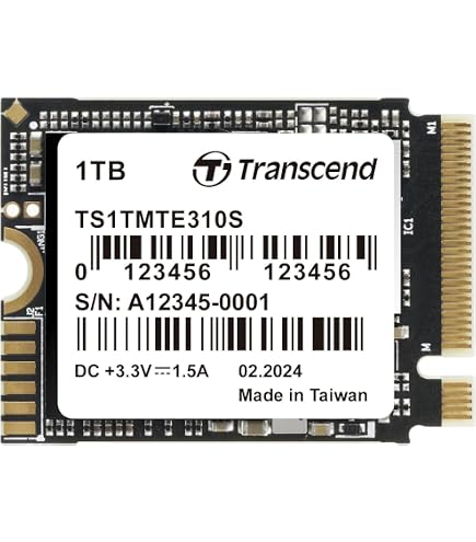 Amazon | KIOXIA SSD 1TB M.2 2230 30mm NVMe PCIe 4.0 Gen 4 x 4 EG6