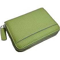 Amazon | ミニ財布 レディース 【L-グリーン：縦8.5cm×横11.5cm