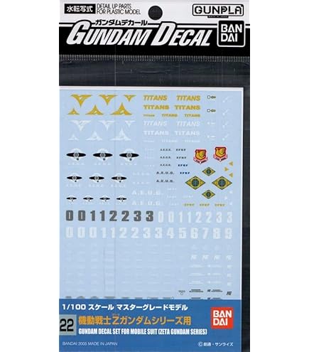 Amazon | MG RMS-099 RICK DIAS リック・ディアス デカール水転写式