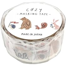 Amazon | COZY コウジー マスキングテープ ダイカット【フォレスト