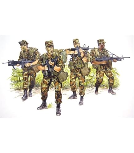 Amazon | 1/35第二次世界大戦米国第101空挺師団レジンソルジャー