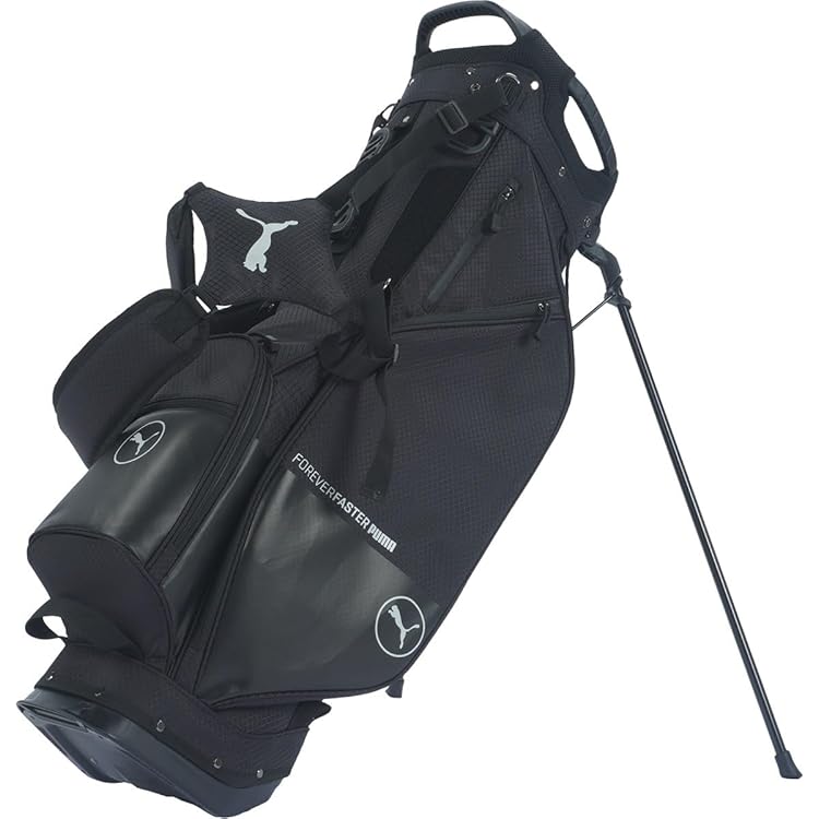 PUMA ゴルフグラフィックカートキャディバック Amazon.co.jp: [プーマ] ゴルフ グラフィック カート キャディバッグ