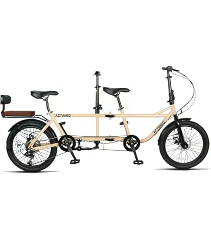 二人乗り折り畳みタンデム自転車 Amazon.co.jp: 二人乗り折り畳みタンデム自転車 7速前後ブレーキ