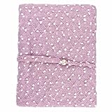 (フィーショー)FEESHOW　赤ちゃん　新生児　ニット編み　ベビーラップブランケット　モダンバーラップ　おくるみ　ガーゼ　モヘア生地　柔らかい　ドット柄　ヘッドドレス付き　マルチブランケット　写真撮