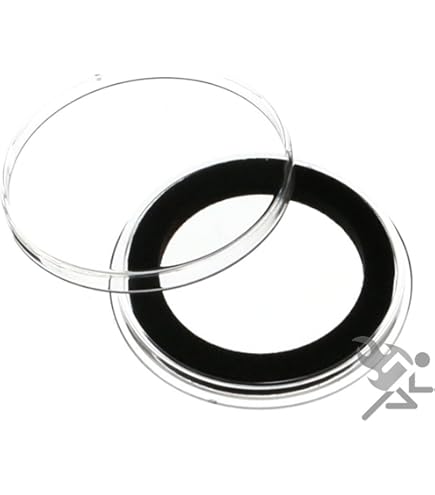 Amazon | Airtiteコインホルダーストレージコンテナ1個&ブラックリング