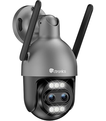 Amazon.co.jp: 【4K ・30倍光学3Dズーム】Ctronics 防犯カメラ 屋外