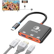 Switch 任天堂 スイッチ本体 CタイプTV出力可能 セット ジャンク Amazon.co.jp: AGFINEST Switch 2 ドック代用 Type-C HDMI 変換