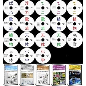 中学受験理科を完全攻略するためのDVD全18枚