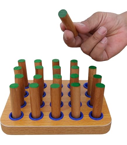 Amazon | 指の器用さペグボード、指の器用さ用ペグボード | 指の