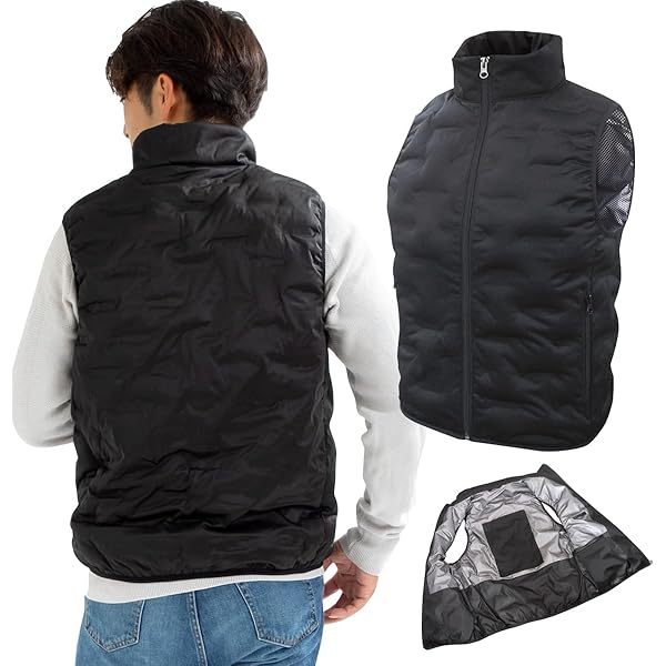 Amazon | [ブレイン] BR-033 シームレス ヒーターベスト (M フルセット