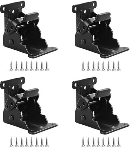 Amazon.co.jp: テーブル脚 コーナー金具(ダブル)NEW 4個 ボルト/鬼